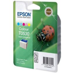 Epson Ladybird T053 Ink Cartridge, Cyan, Magenta, Yellow, Light Cyan, Light Magenta Single Pack, C13T05304010